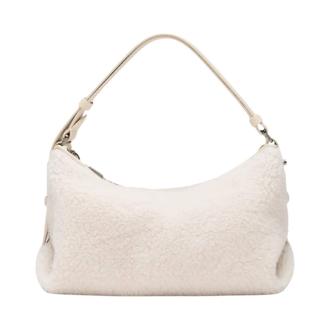 BRUNELLO CUCINELLI White Wool Bag