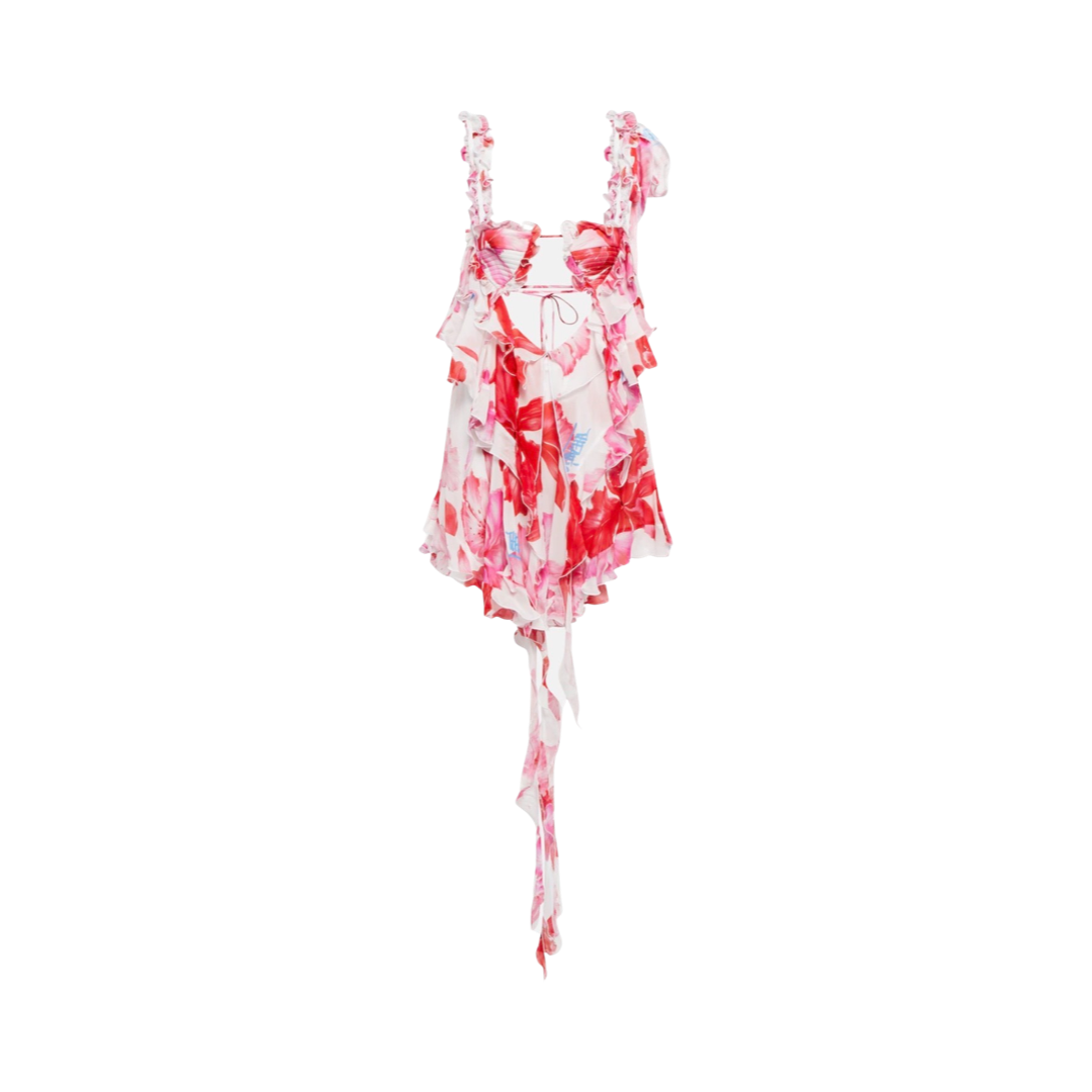 Glory floral georgette minidress