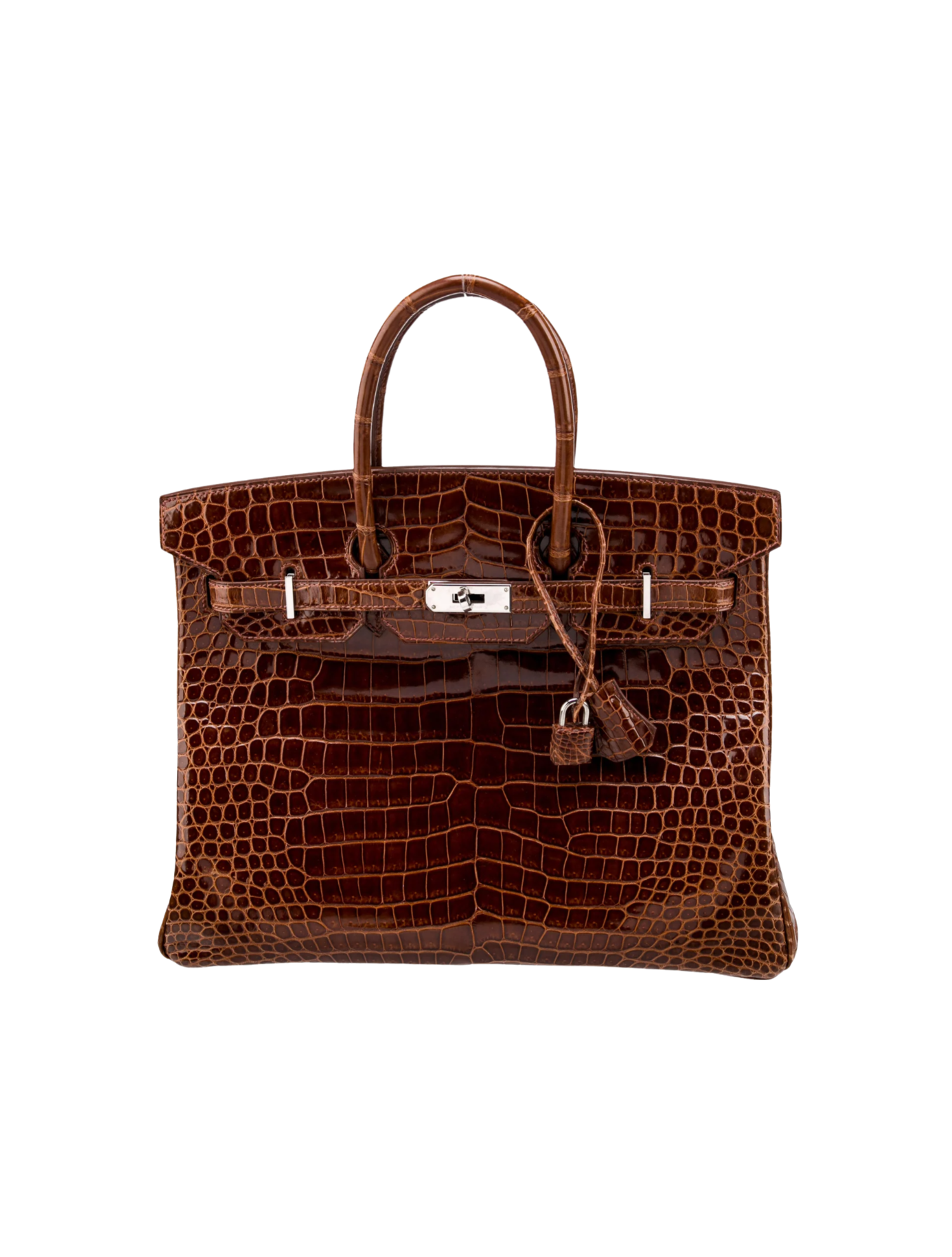 Shiny Porosus Crocodile Birkin 35