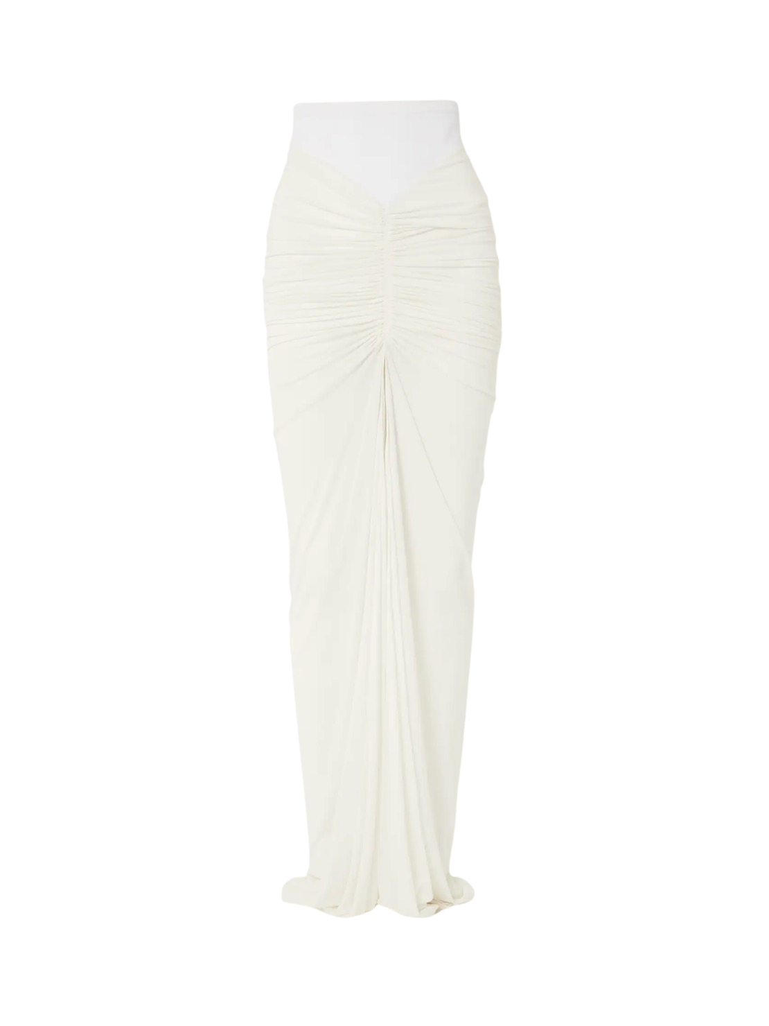 Archetypes Ruched Stretch-jersey Maxi Skirt