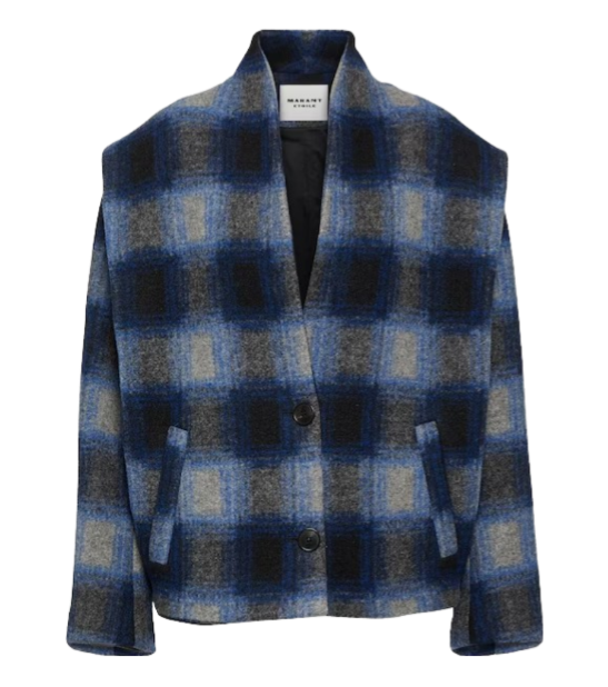 Drogo checked flannel jacket