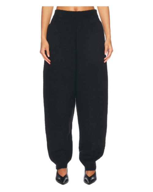 Tess Knit Pant — Black