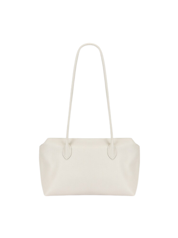 Pebbled Leather Top Handle Bag