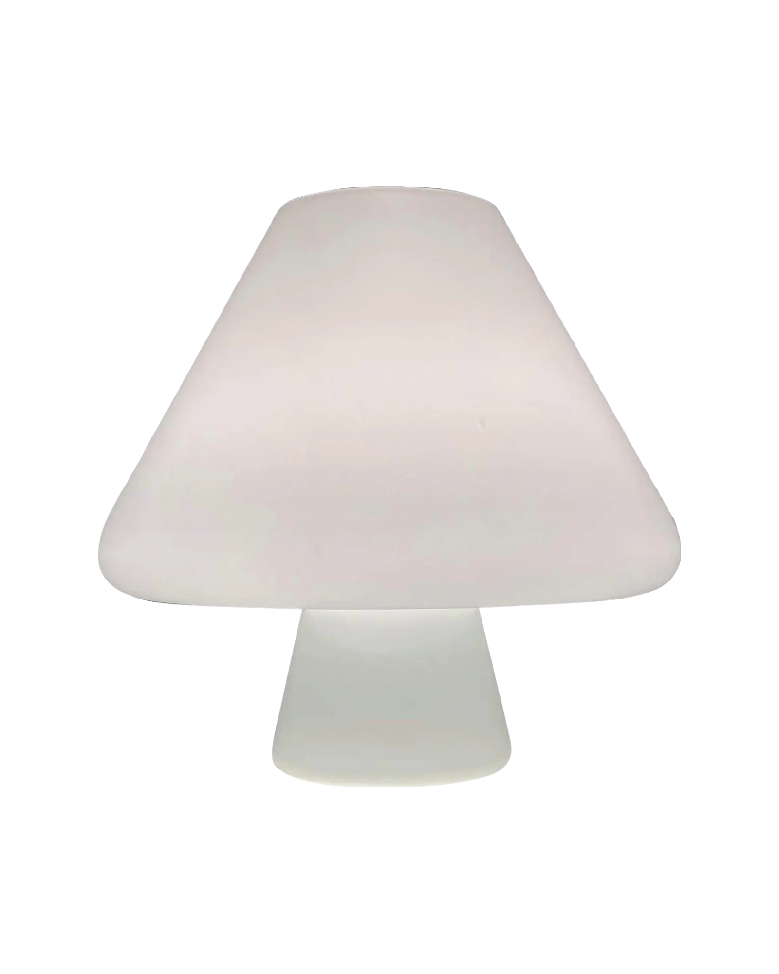 1960s Res Murano Glass Mushroom Table Lamp