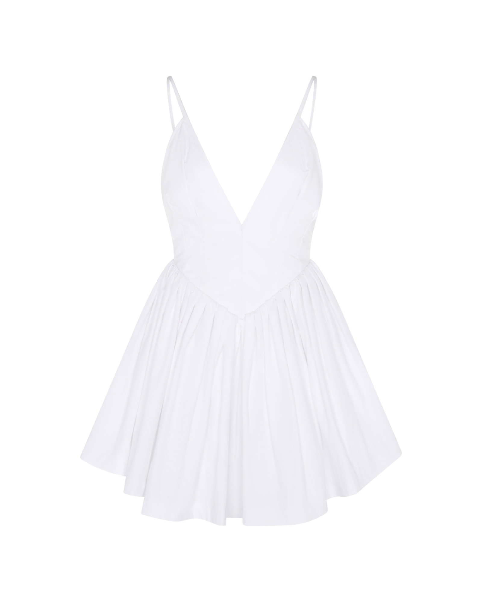 Paloma Cotton-Blend Mini Dress