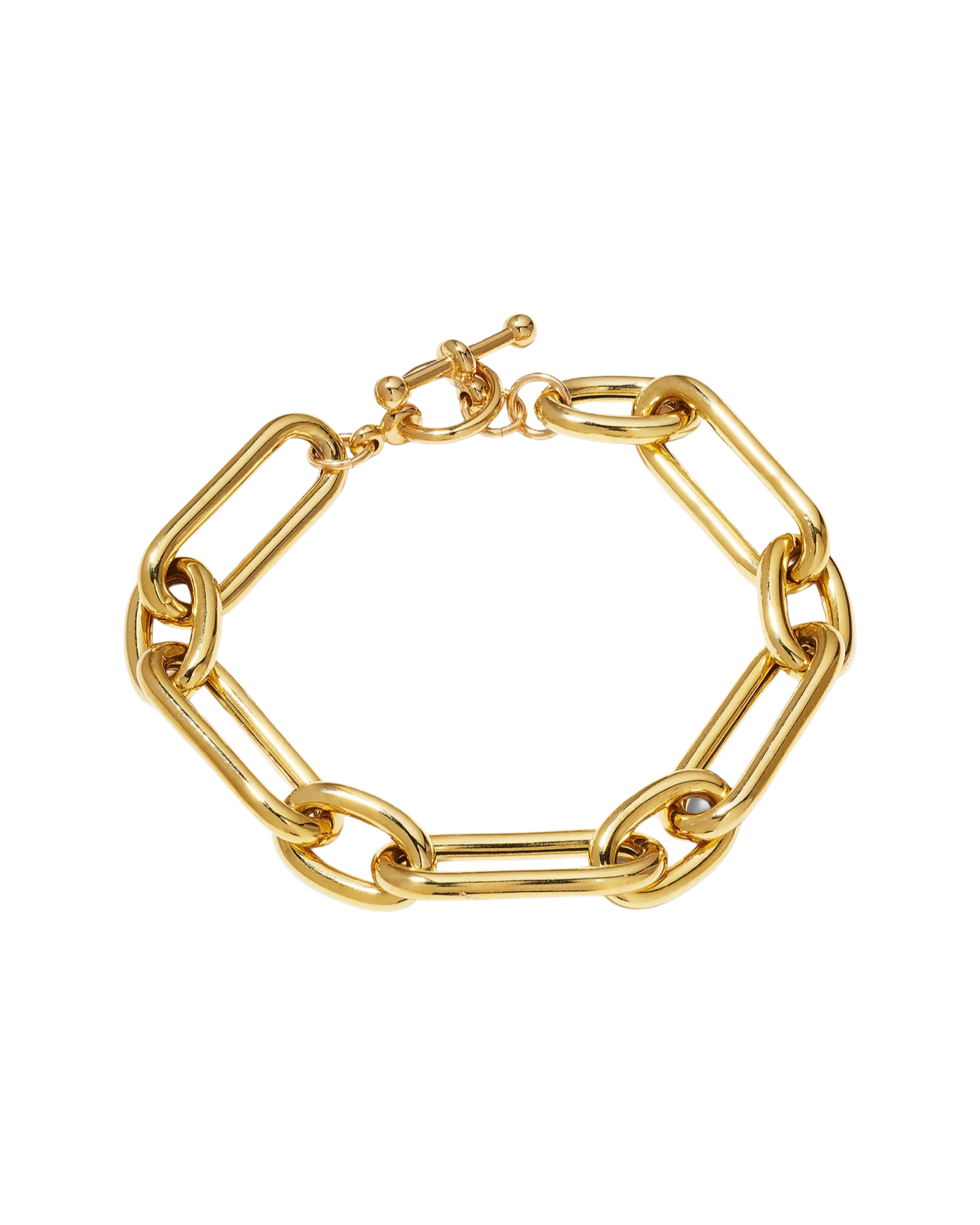 Lightweight Italian Gold Vermeil Bracelet