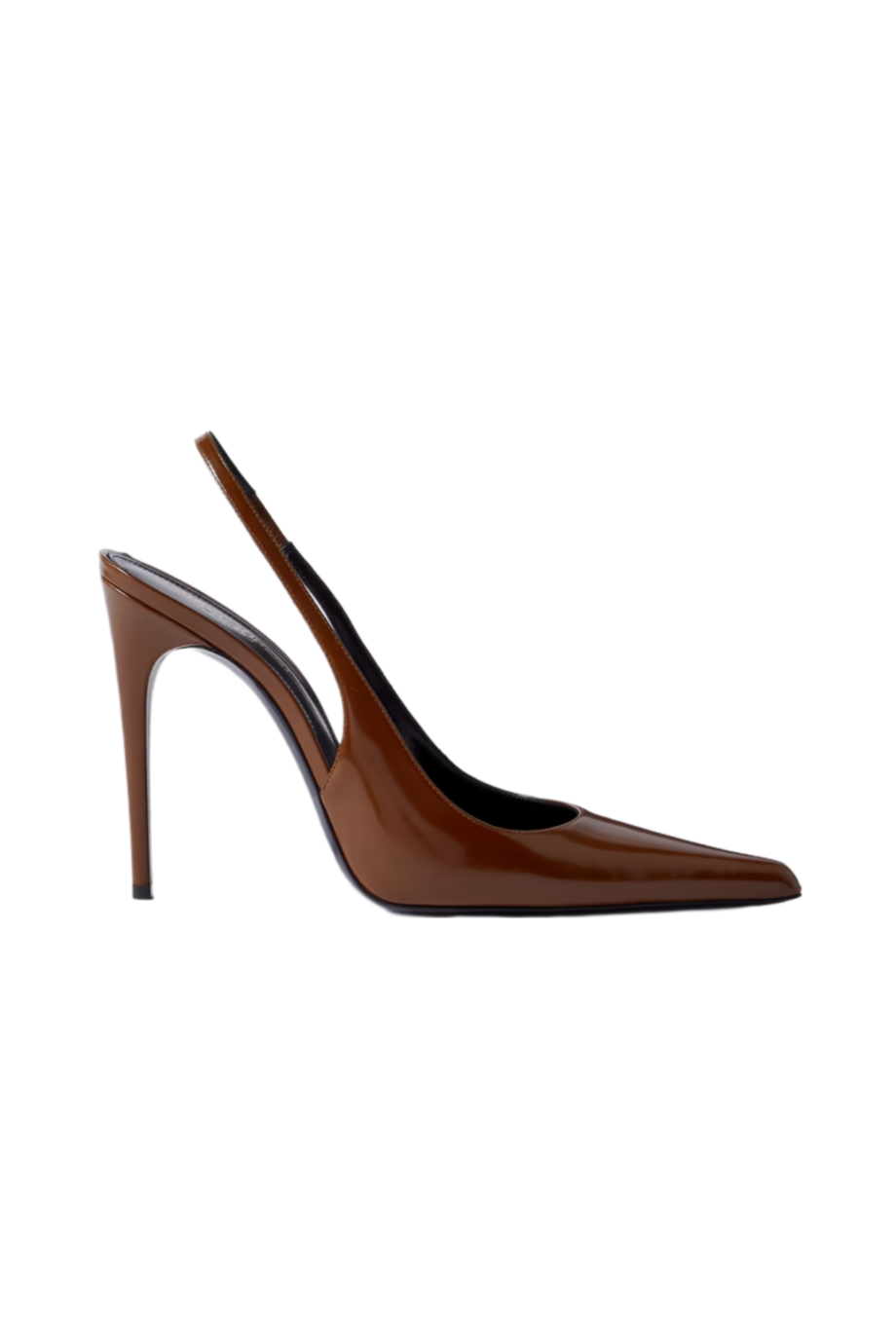 Marilyn patent-leather slingback pumps